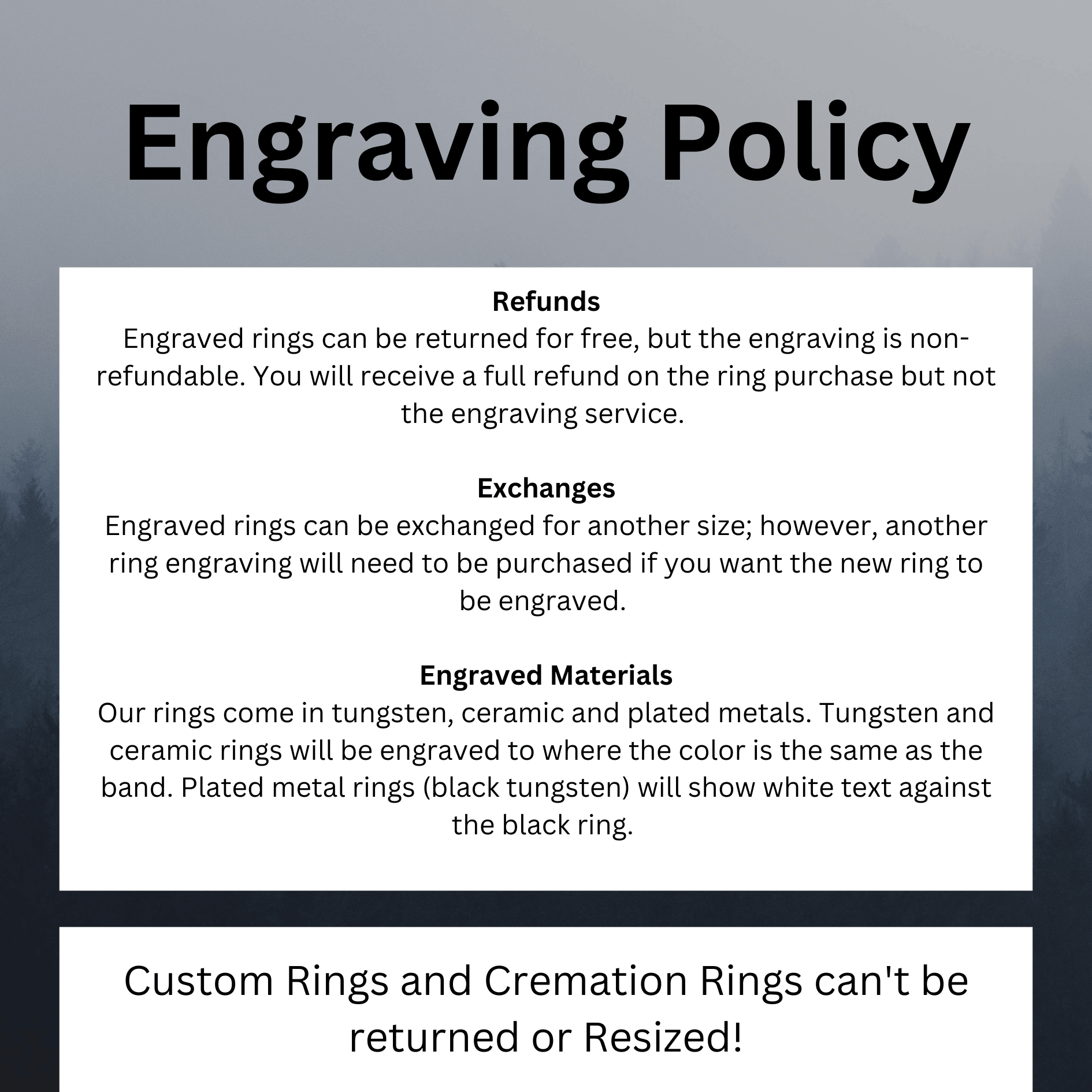 Ring Engraving - GoodRingsUSA