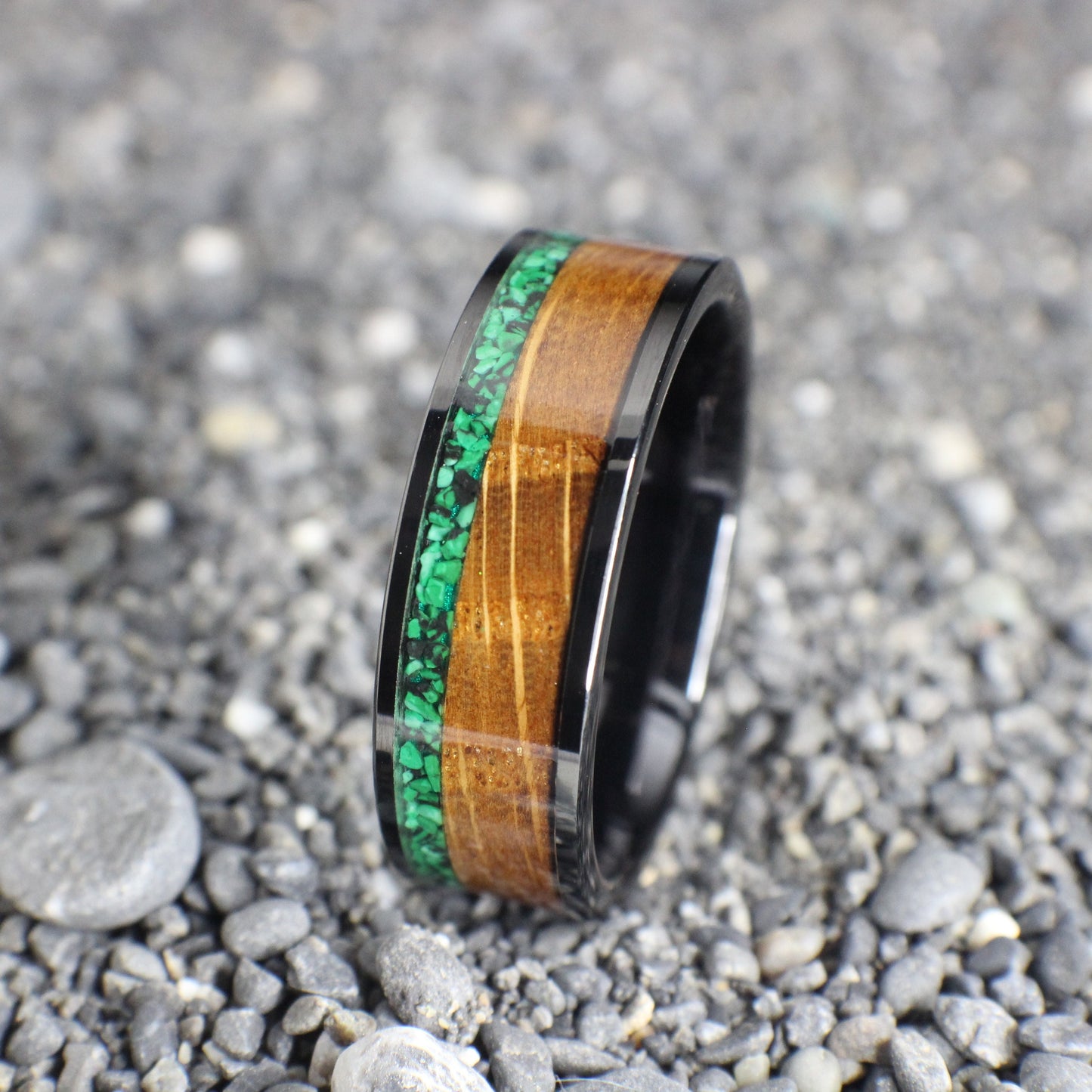 8mm wide men's ring