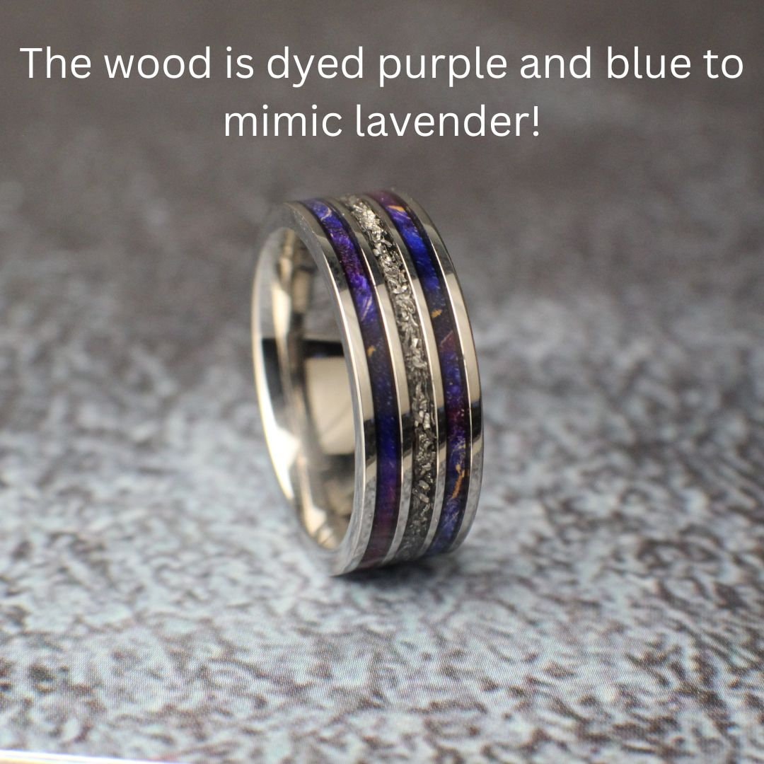 Lavender Wedding Band