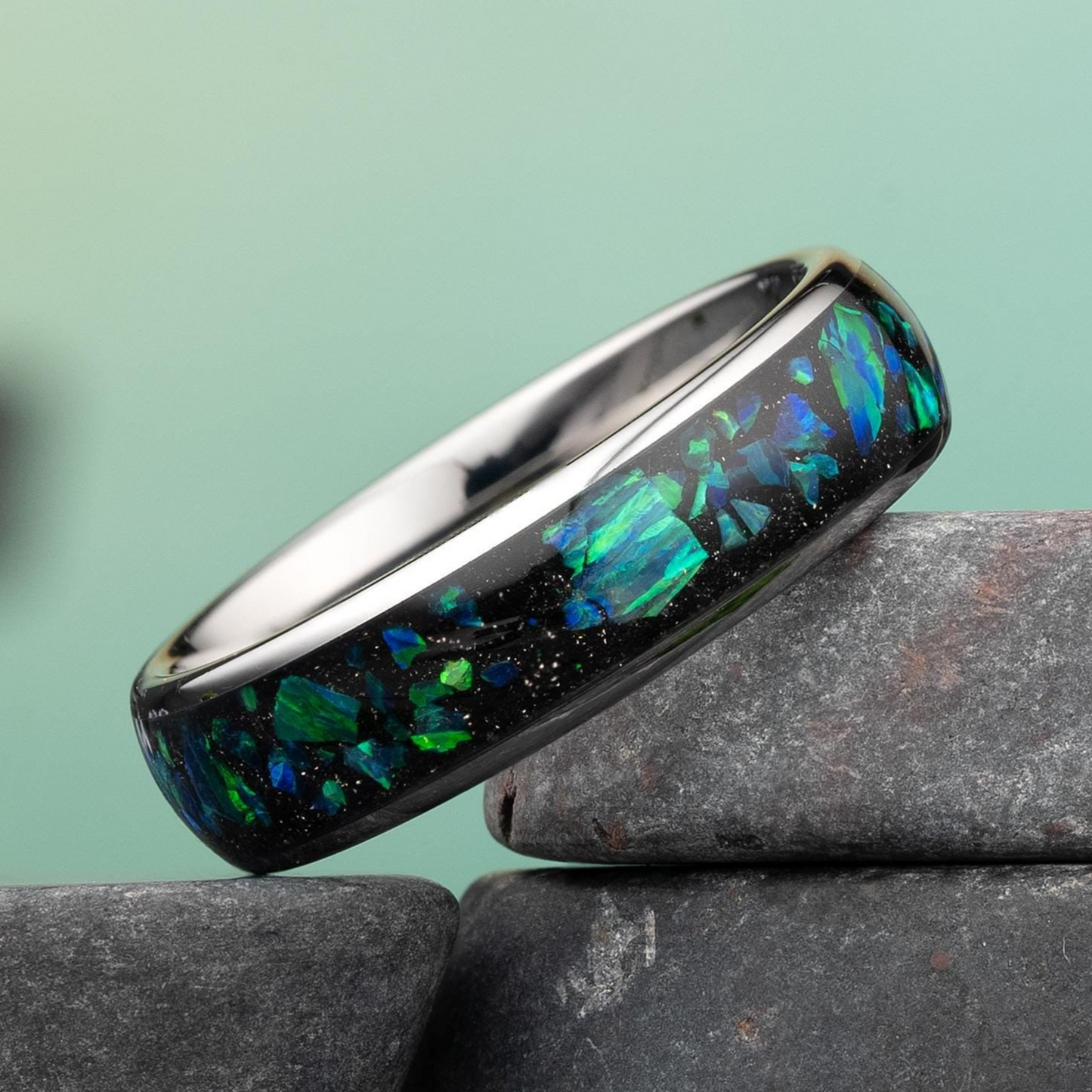 The Cascade - Opal Ring