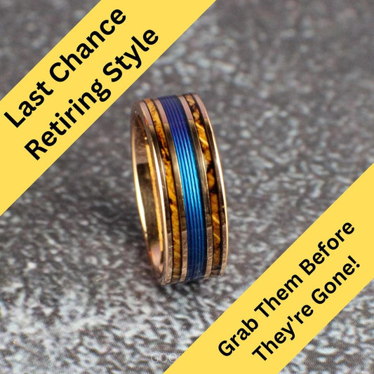 The Golden Marlin - Men's Fishing Ring