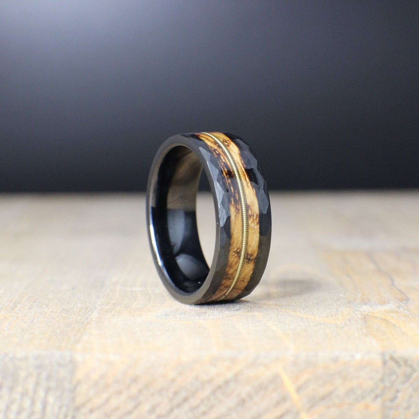 Men's tungsten ring