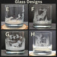 Upgraded Ring Box with Personalized Whiskey Glass