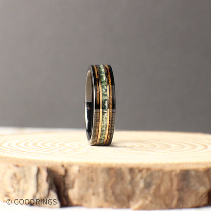 The Deschutes - Men's Moss Agate Ring