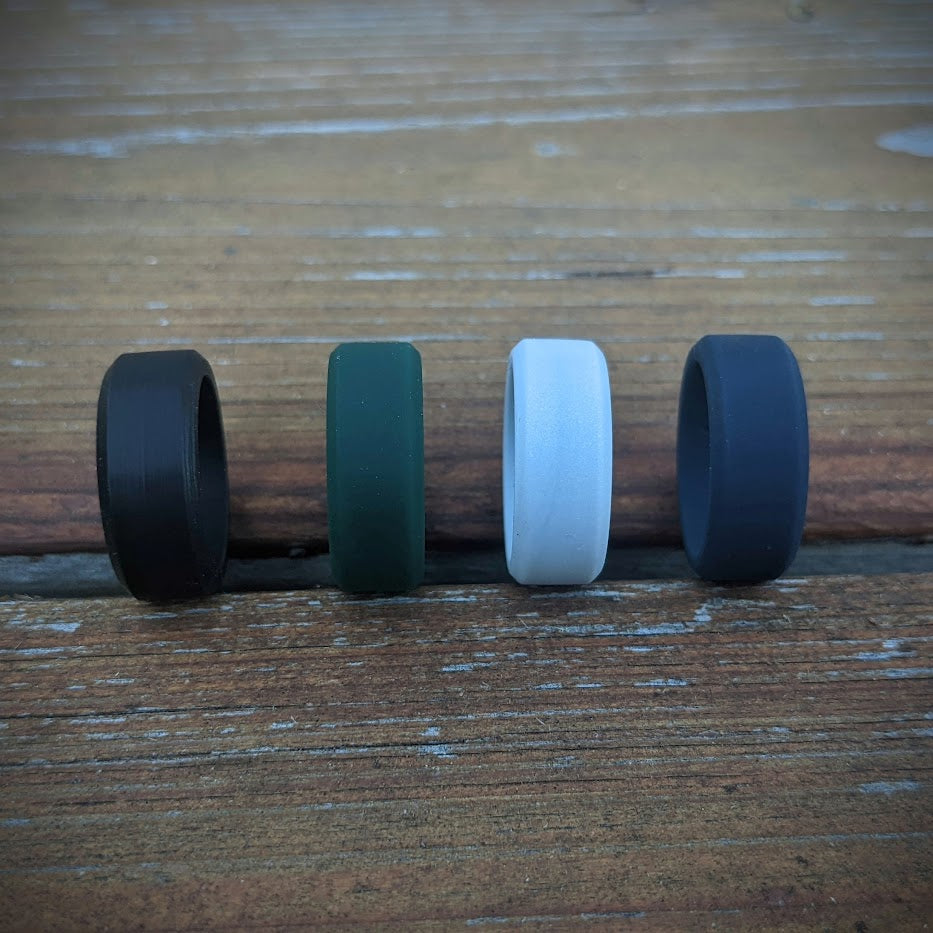 Matte Silicone Ring – Choose Your Color & Size