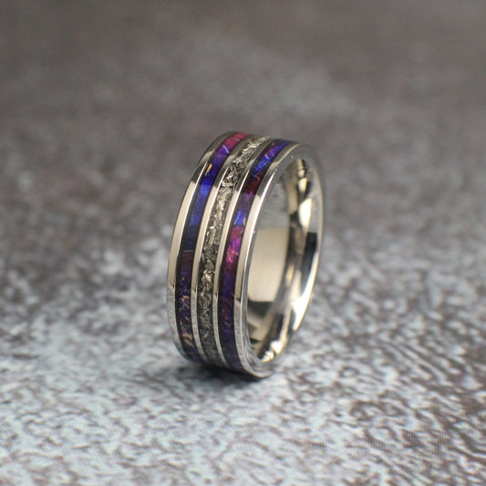 Purple and Blue Ring