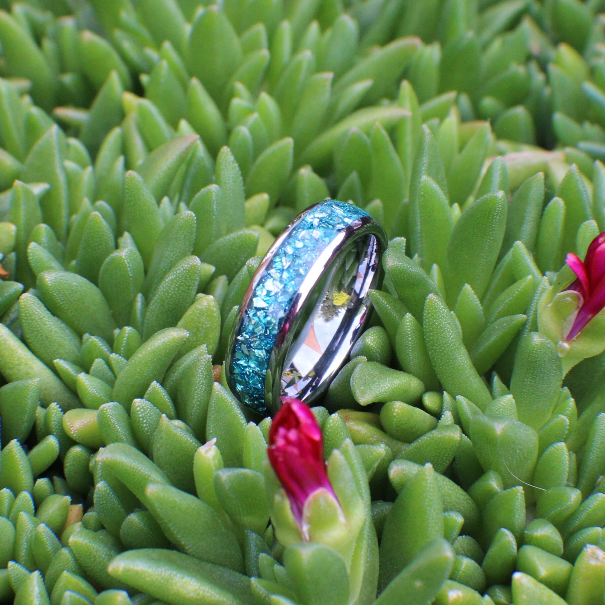 Aquamarine ring for mother&#39;s day