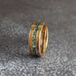Whiskey barrel wedding band