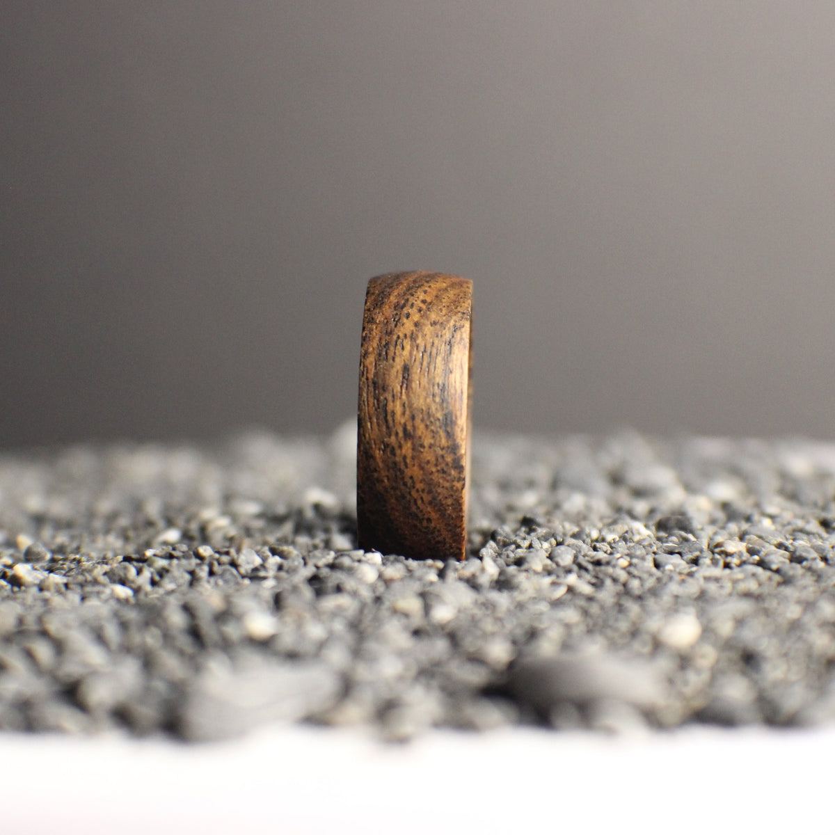 Wooden wedding ring