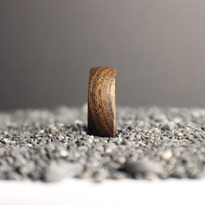 Wooden wedding ring