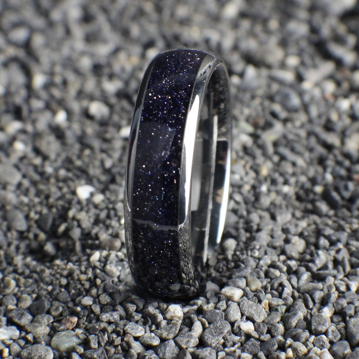 Stars in the night sky ring