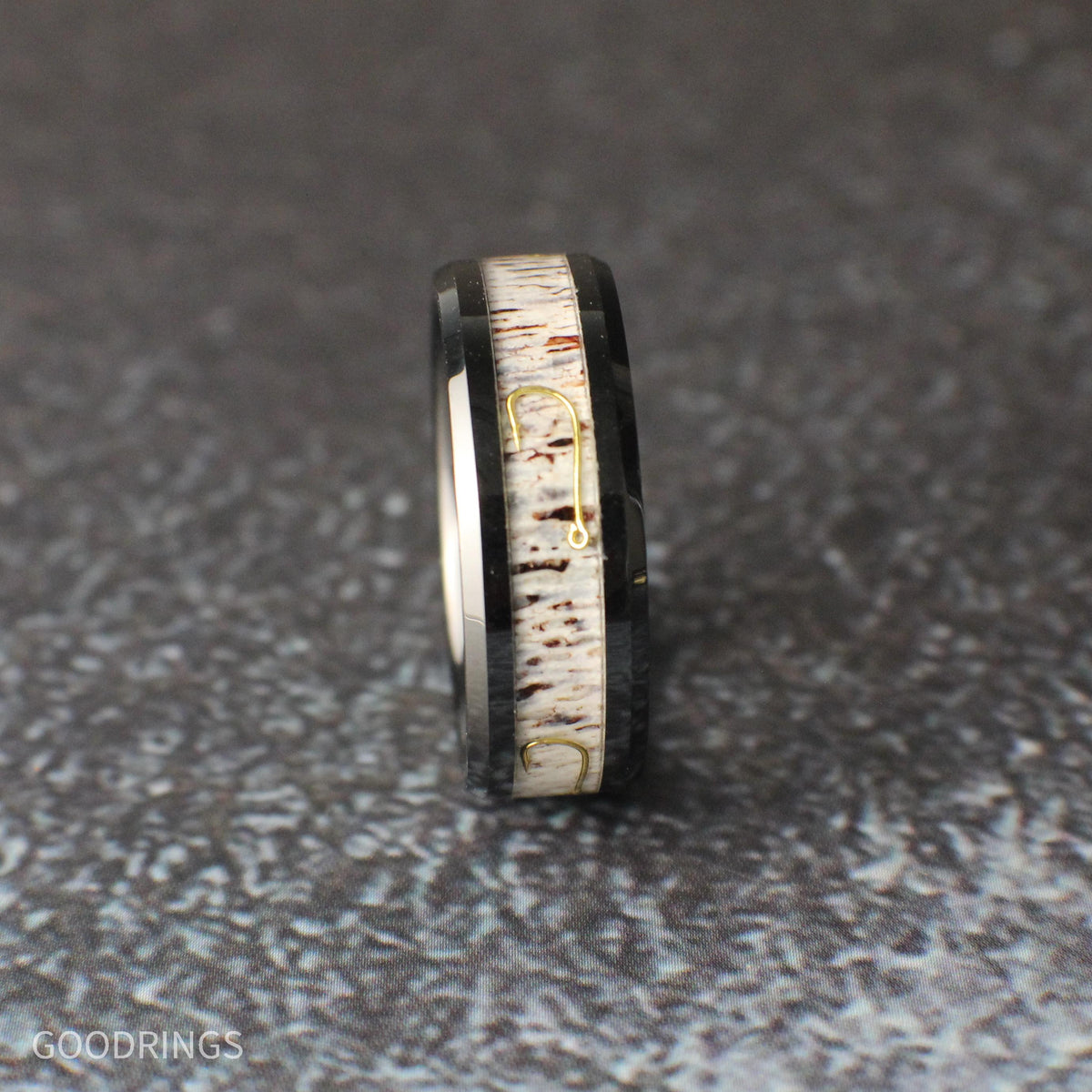Fishing wedding ring
