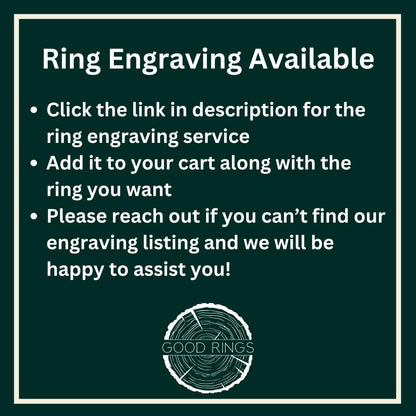 Gold Tungsten Wedding Band with Offset Koa Wood Inlay – 6mm Wide Brushed Ring, Durable Men's Ring, Hawaiian Wood, Comfort Fit Band