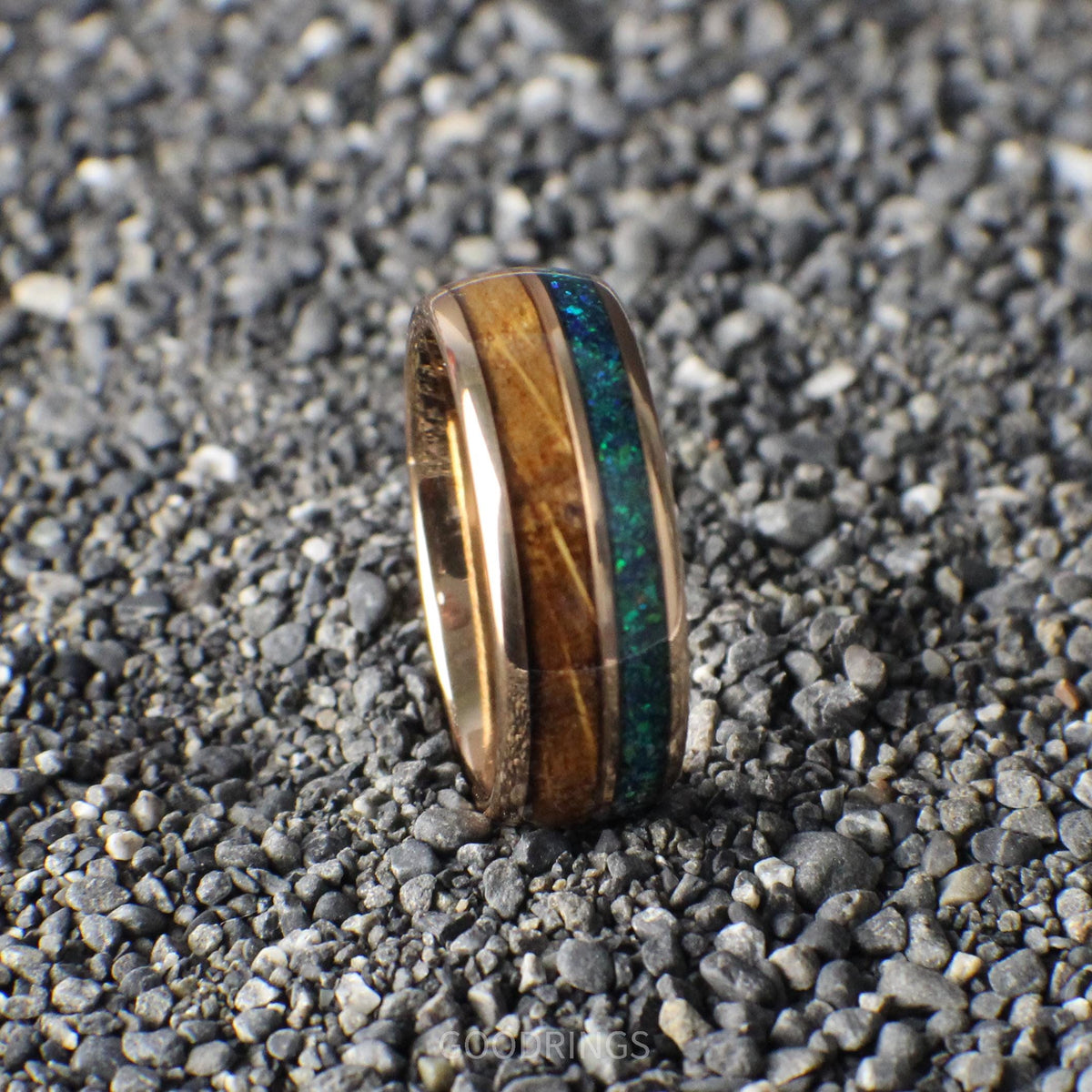 Tungsten men's ring