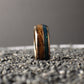 Green and blue wedding ring