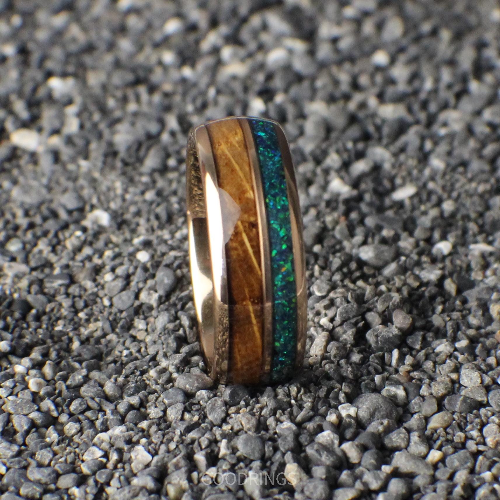 Whiskey Barrel Ring for men