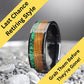 The Green River - Malachite Wedding Band