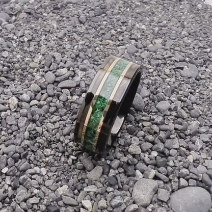 The Superior - Men's Malachite Ring