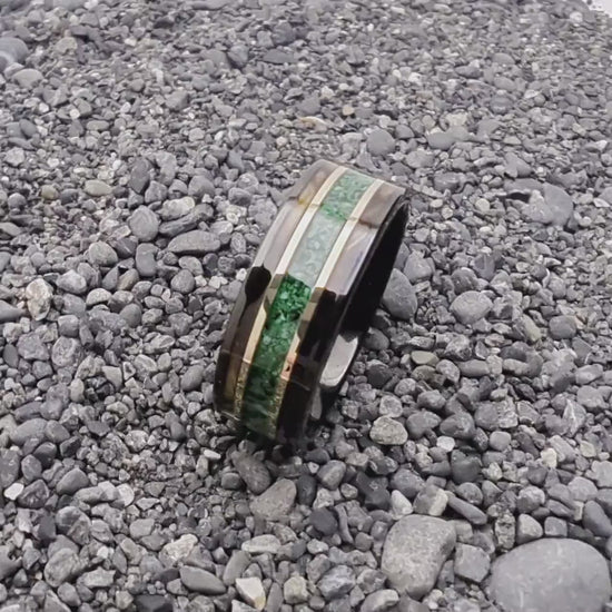 The Superior - Men's Malachite Ring