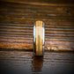 Guitar String and Whiskey Barrel Tungsten Wedding Ring