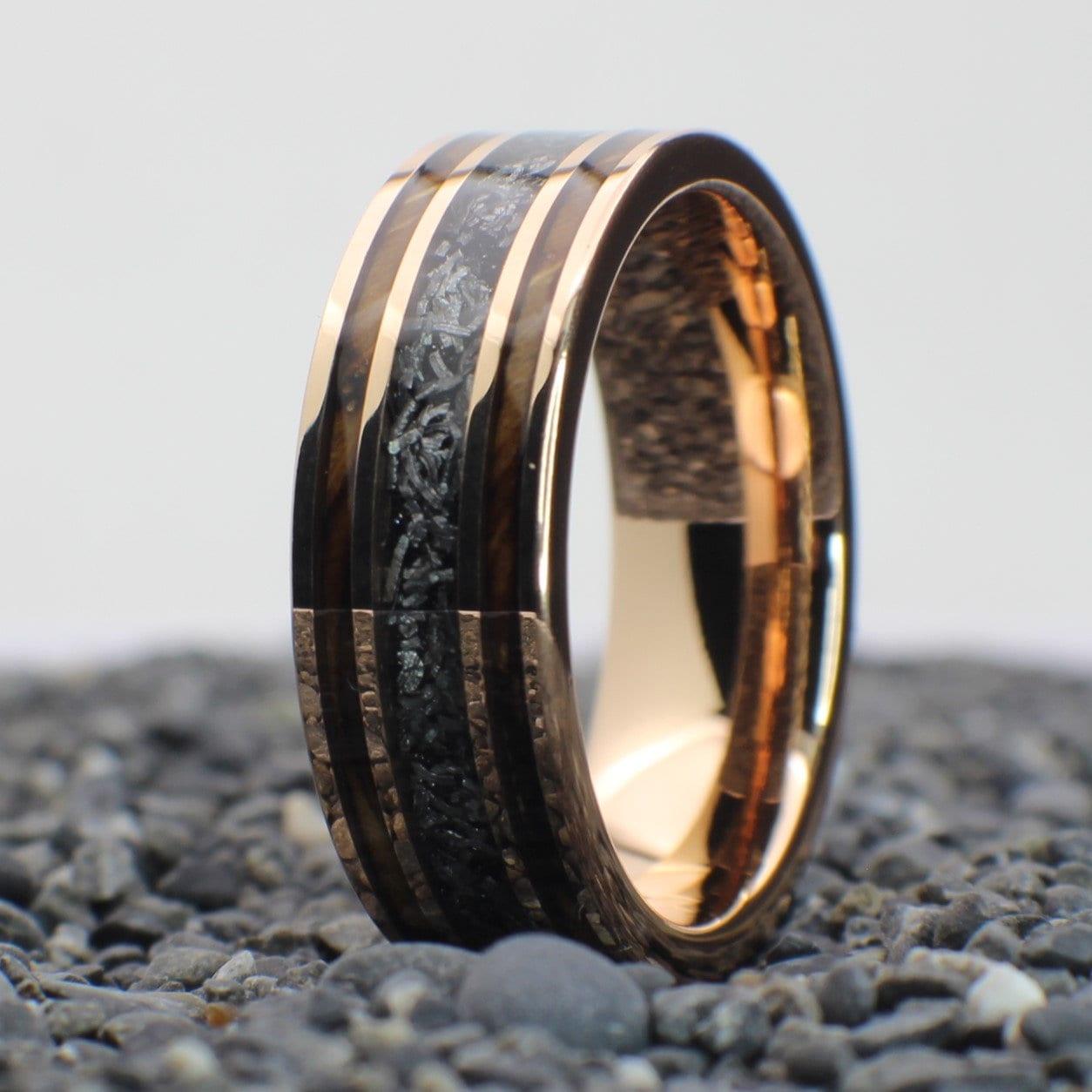 Whiskey wood ring