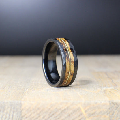 Men's tungsten ring