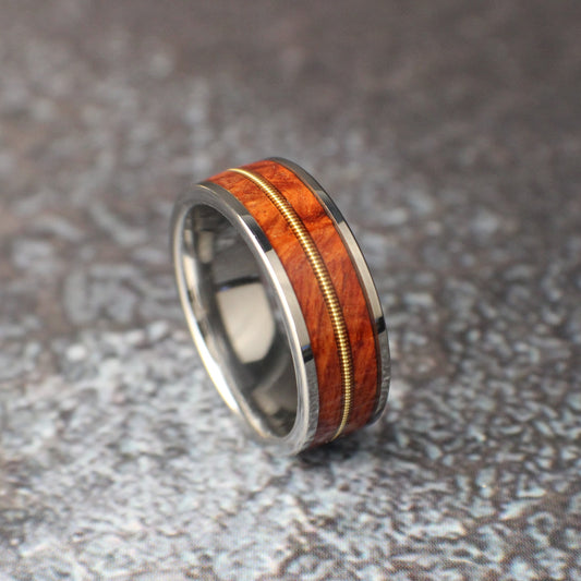 Redwood wedding ring