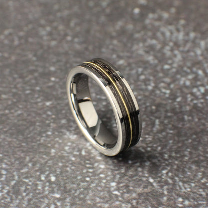 Guitar string ring
